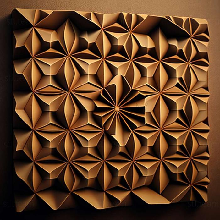 3D model geometric pattern (STL)